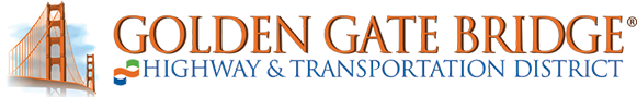 logo for the Golden Gate Bridge Highway and Transportation agency